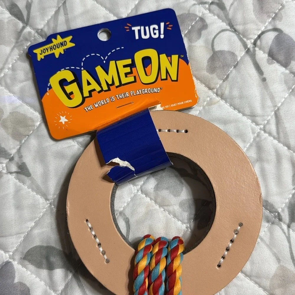New Rowdy Rings dog toy